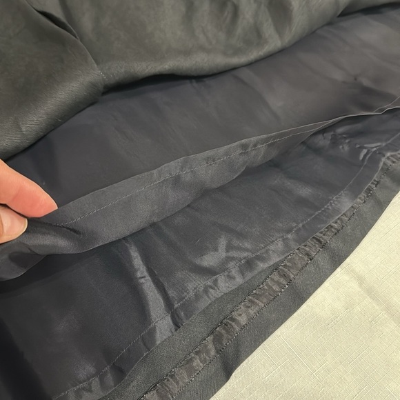 (H1)Jillian Jones Women's Asymmetrical Maxi Skirt,Black,Vintage Line Blend,Sz 14 - Picture 11 of 11